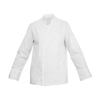 Zestaw kucharza elastyczna bluza na napy i spodnie białe roz. 3XL